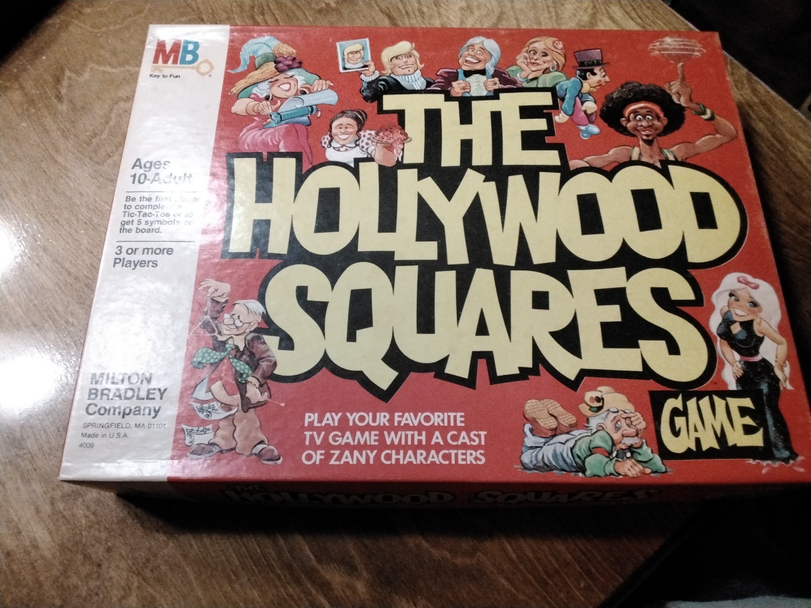 Milton Bradley The Hollywood Squares Board Game Ages 10 To Adult Vintage…
