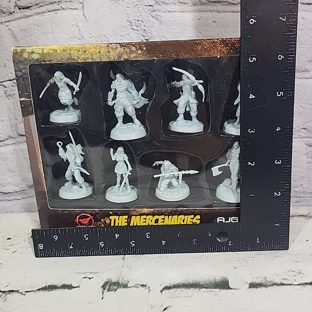 AJG Boardgame Fairytale Games – The Mercenaries SW Figures Box Set Of 8 (New)