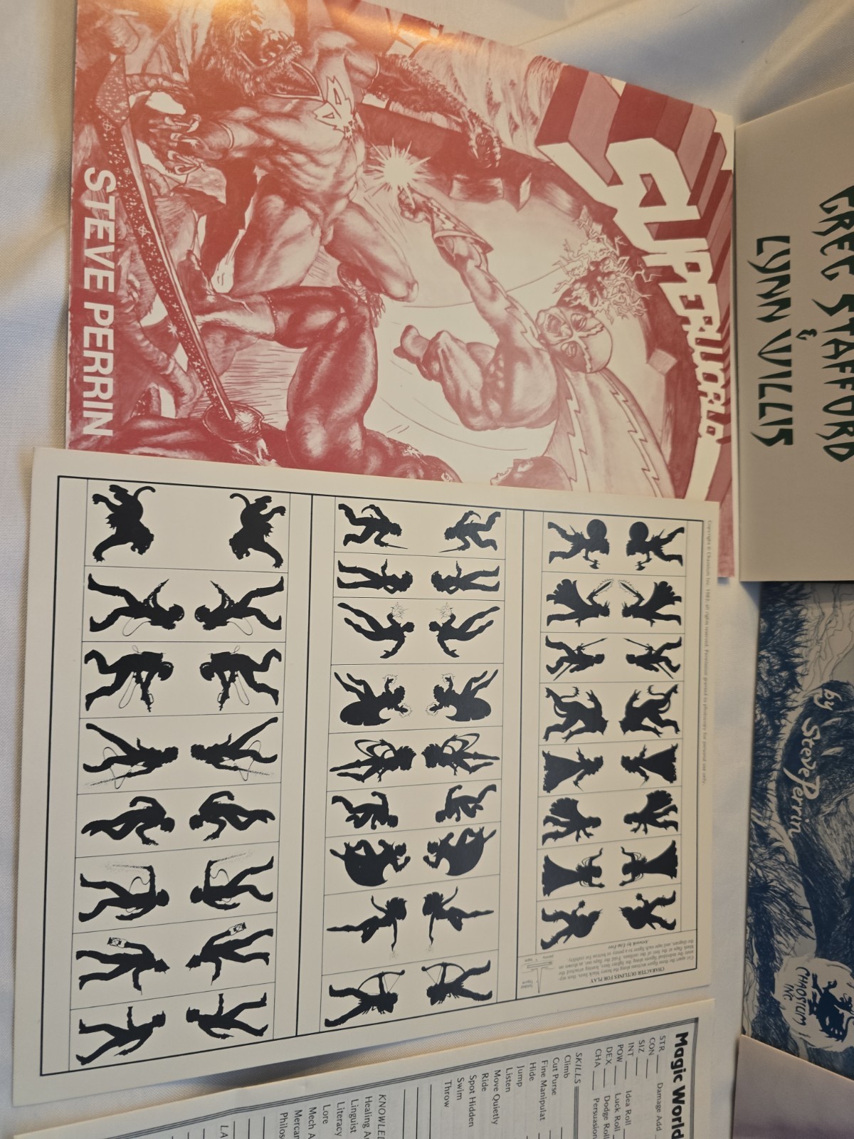 Vintage World of Wonder Role Playing Game – 1982