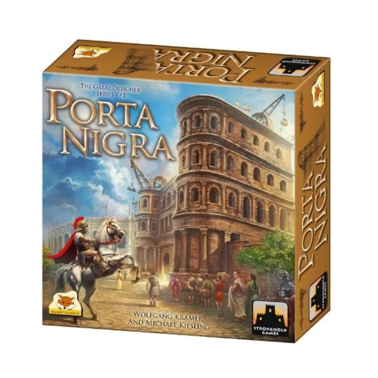 Stronghold Boardgame Porta Nigra Box VG+/NM