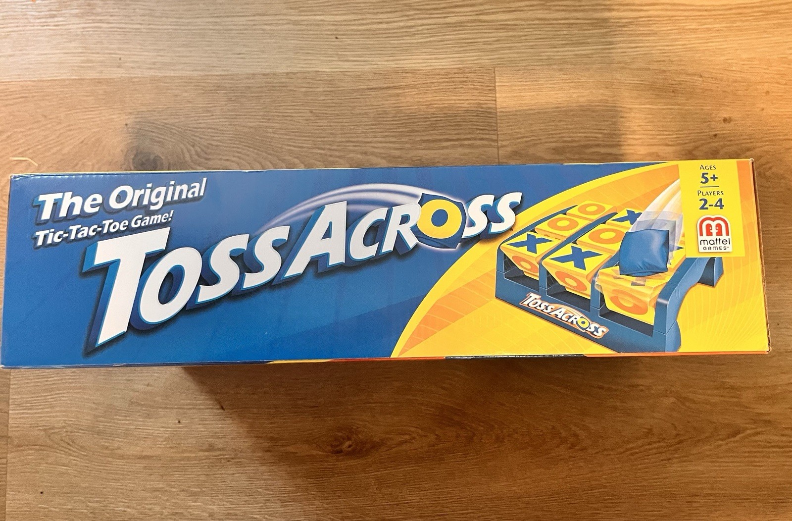 Mattel Games – Toss Across Game: The Original Tic-Tac-Toe Game (New Sealed)