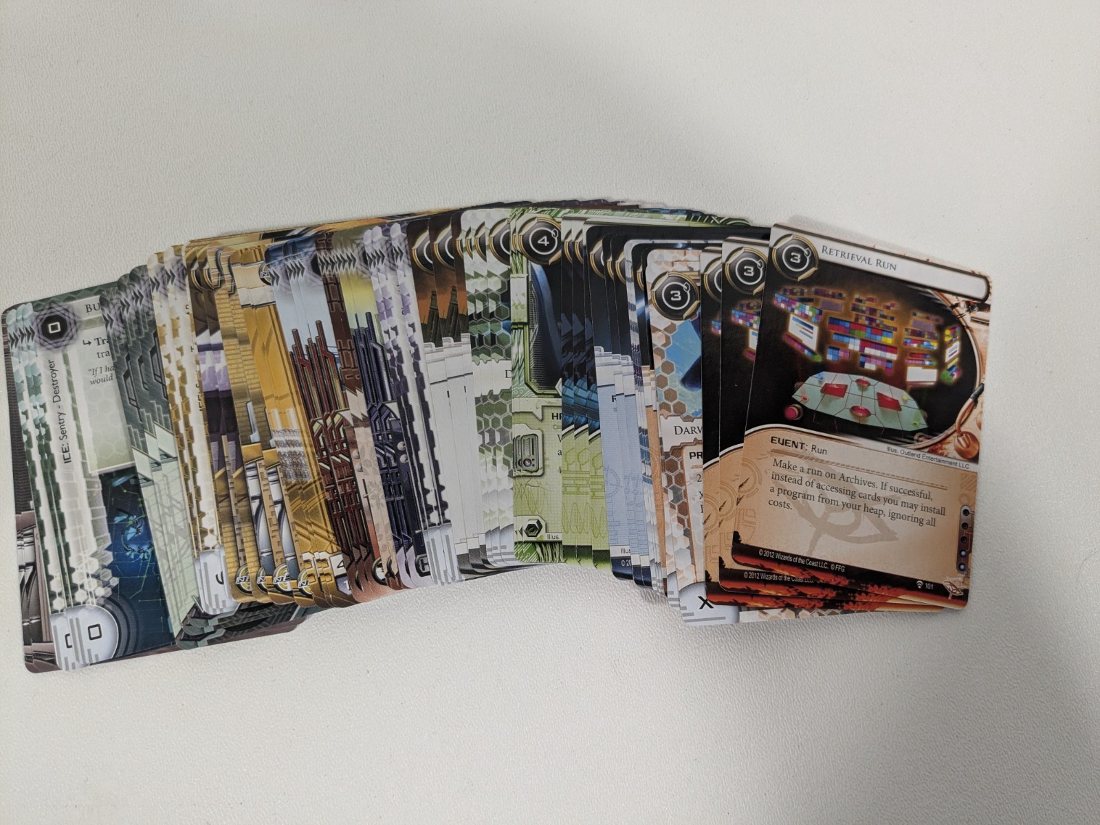 Android Netrunner LCG Future Proof Data Pack Card Game Expansion FFG Complete A