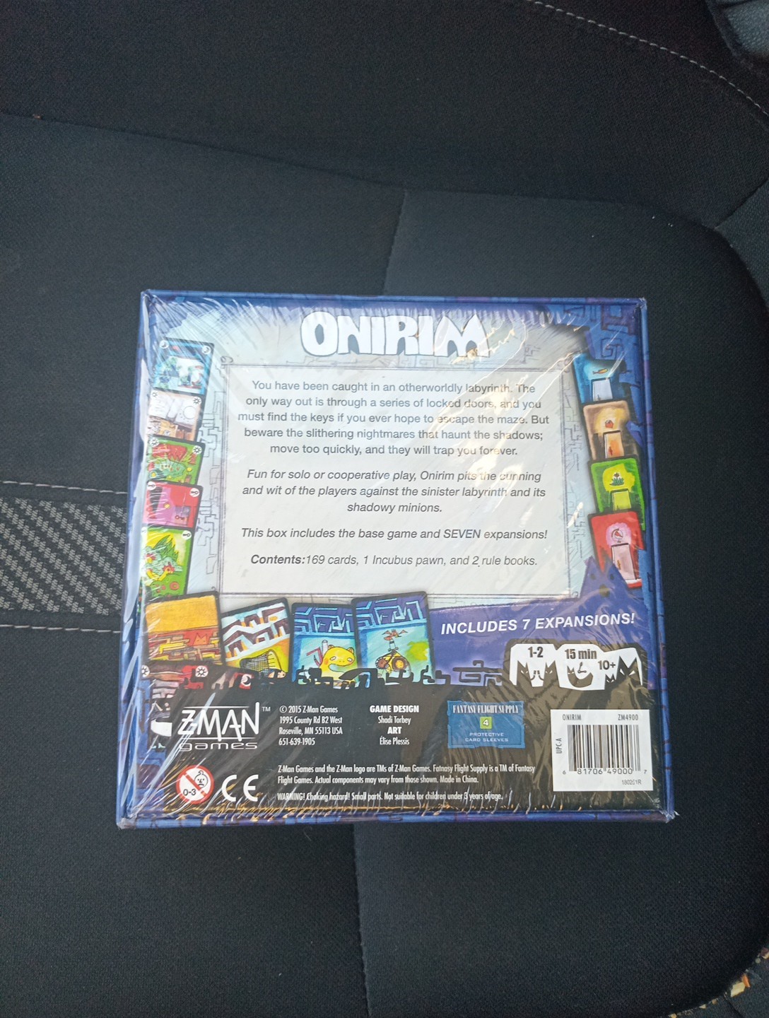 ONIRIM Card Game by Shadi Torbey – Includes 7 Expansions – ZMAN Games 2015