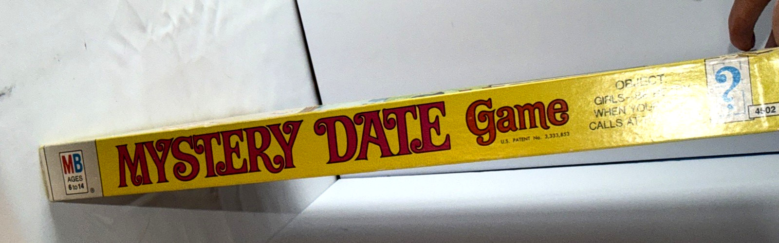 Vintage Mystery Date Board Game Complete Milton Bradley 1972