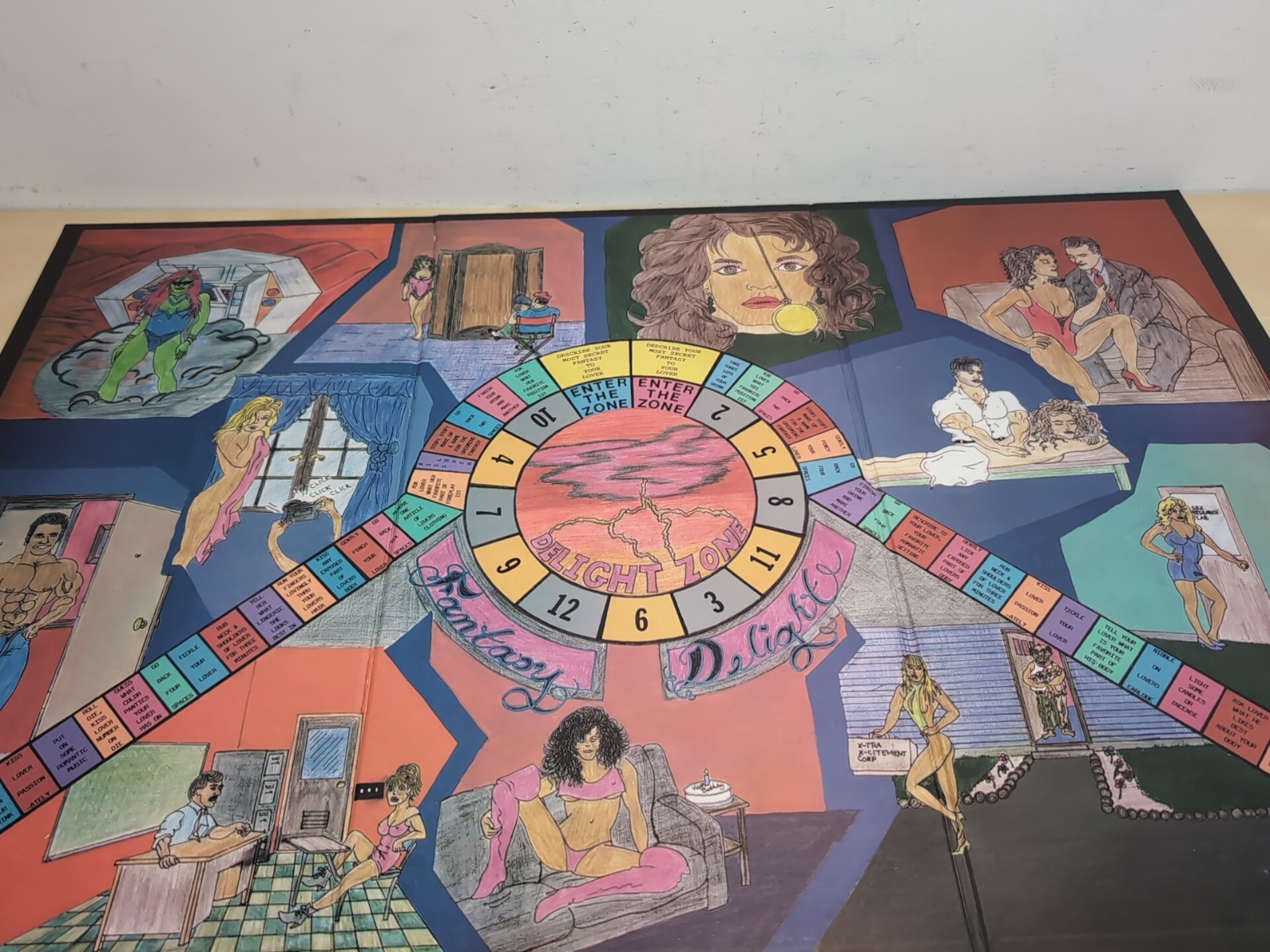 Rare *Fantasy Delight* Role Playing Fantasy Board Game for Adults Nitetime Games