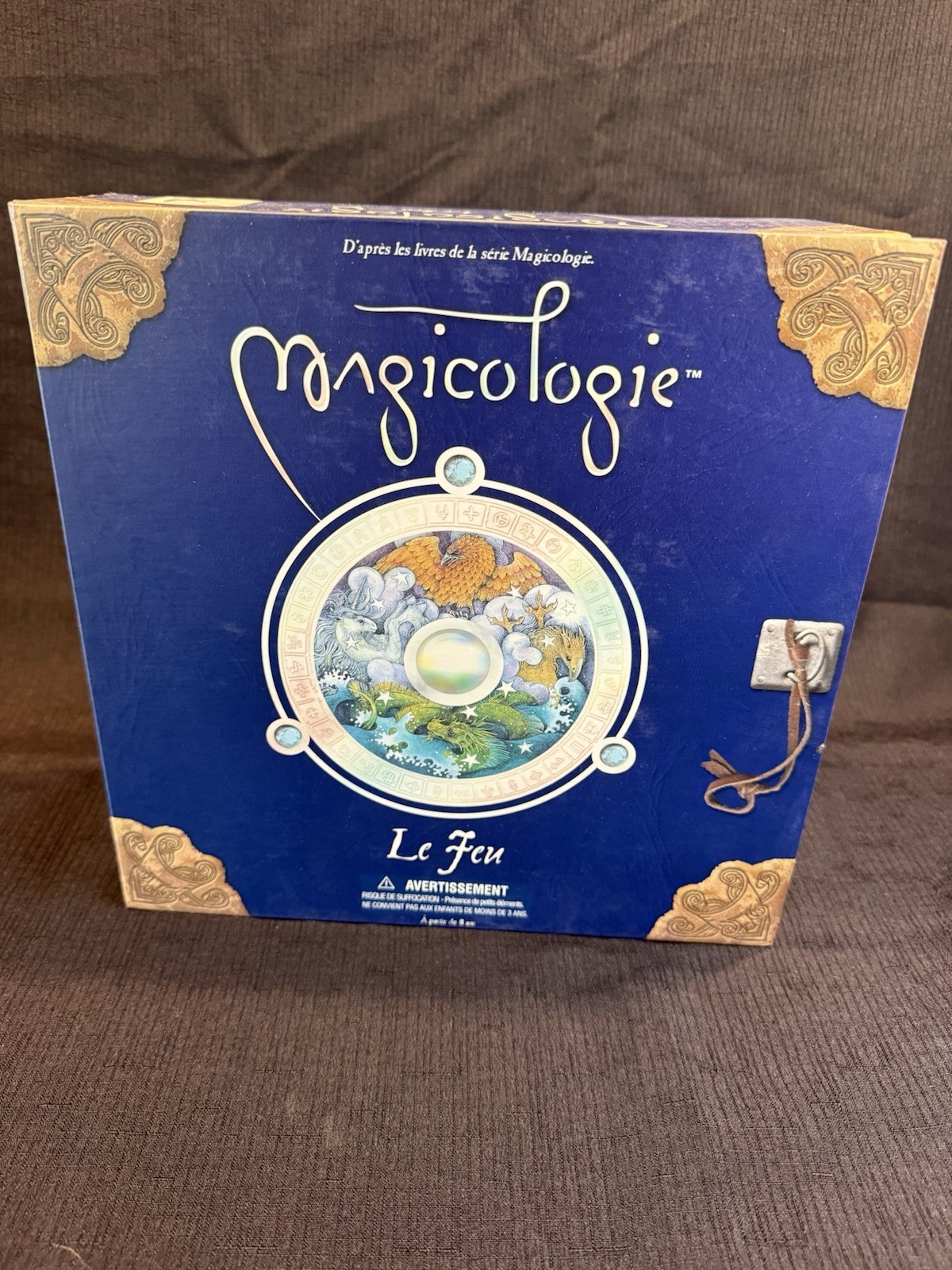 Wizardology The Game COMPLETE Sababa Toys 2007 Wizards Magic Fantasy Book French