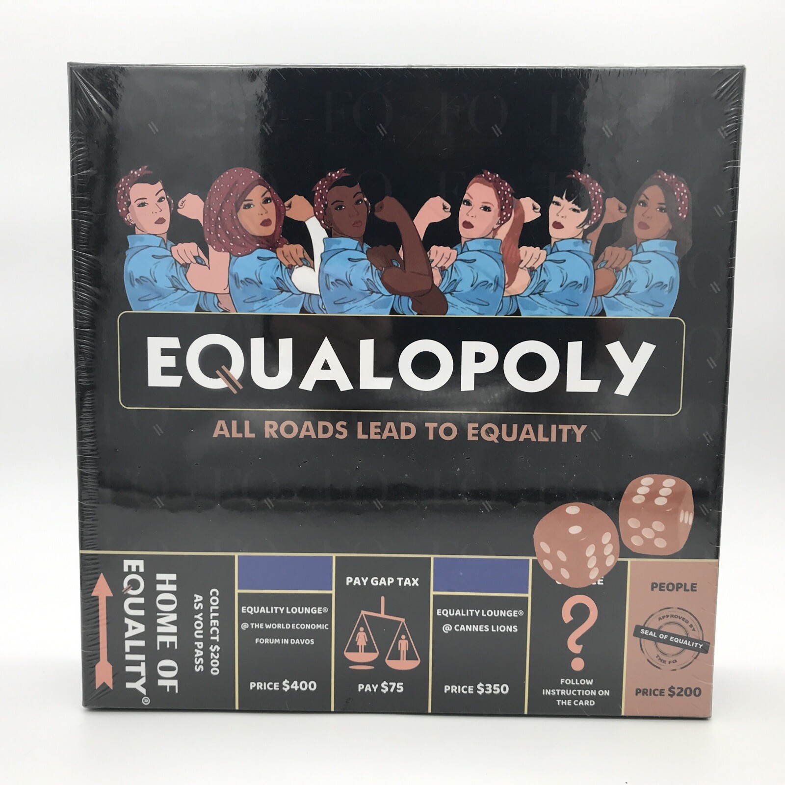 EQUALOPOLY Board Game, FQ The Female Quotient New Sealed