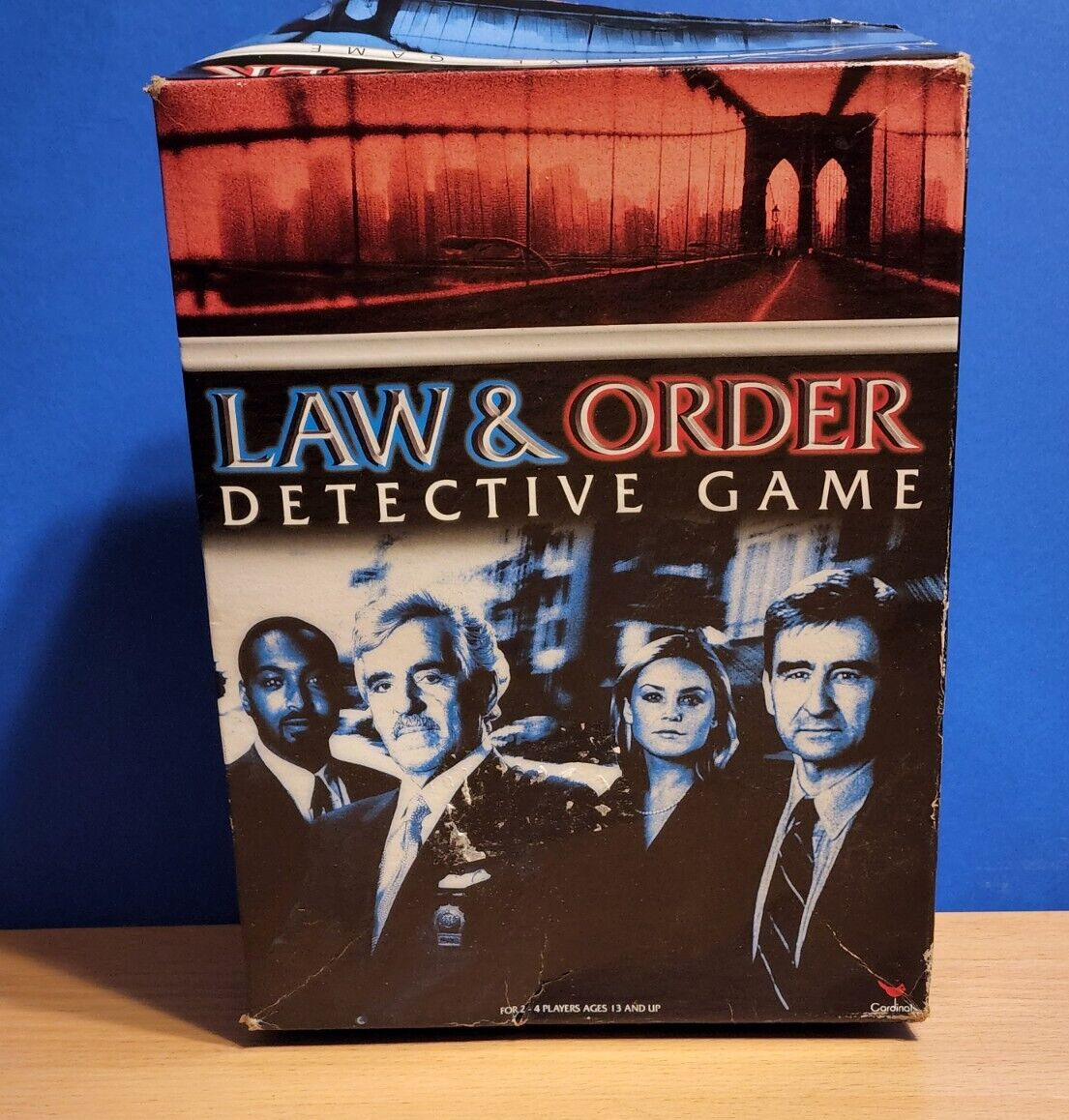 CARDINAL INDUSTRIES LAW & ORDER DETECTIVE GAME #38517 EUC Complete