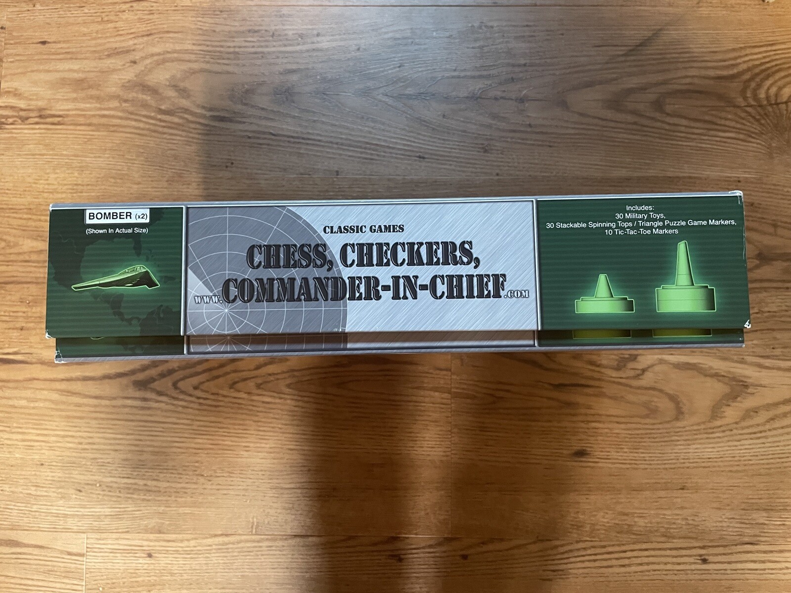 Commander-In-Chief: Strategy War Board Game with Chess and Checkers Complete++++