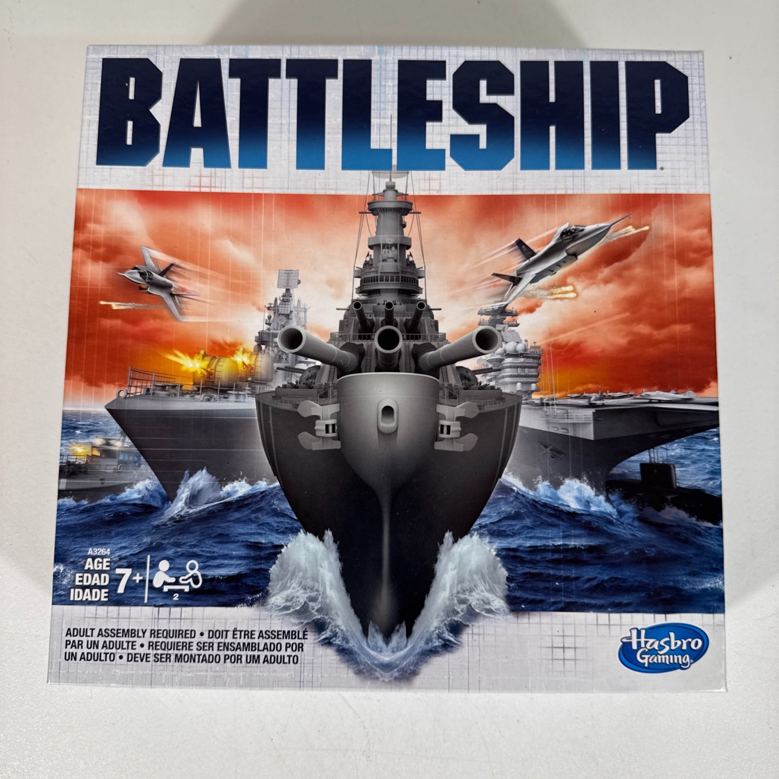 Battleship Board Game Complete w/ Rule Sheet