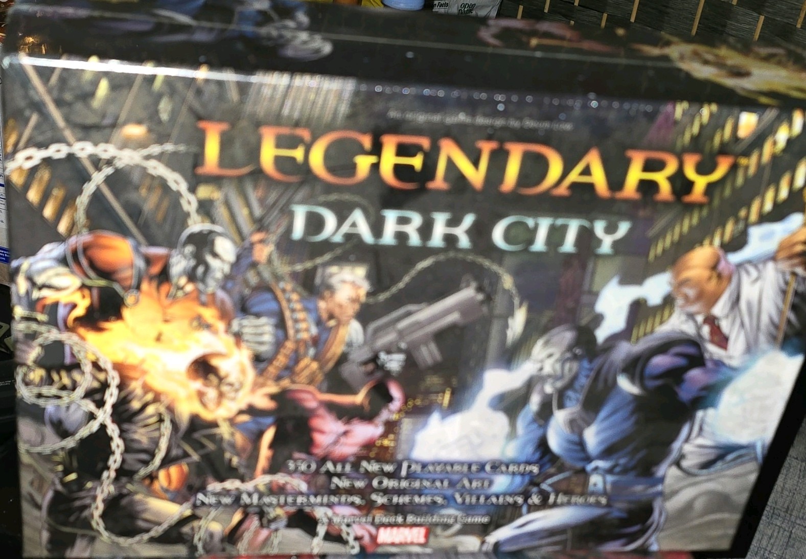 Marvel Legendary: Dark City Expansion Pack Deck-Building Game 1+ Players 12+