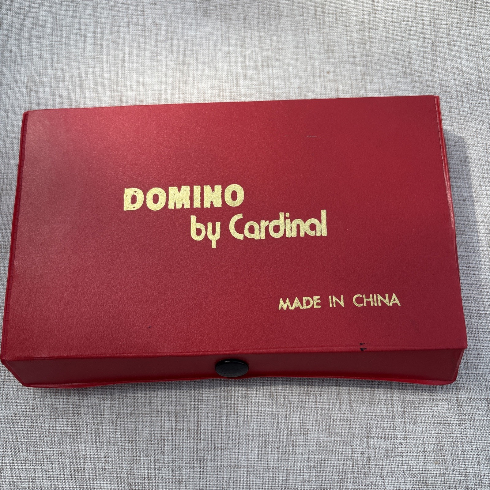 Domino Game ￼ By Cardinal With Original Red Case 28 Piece Set with Instructions