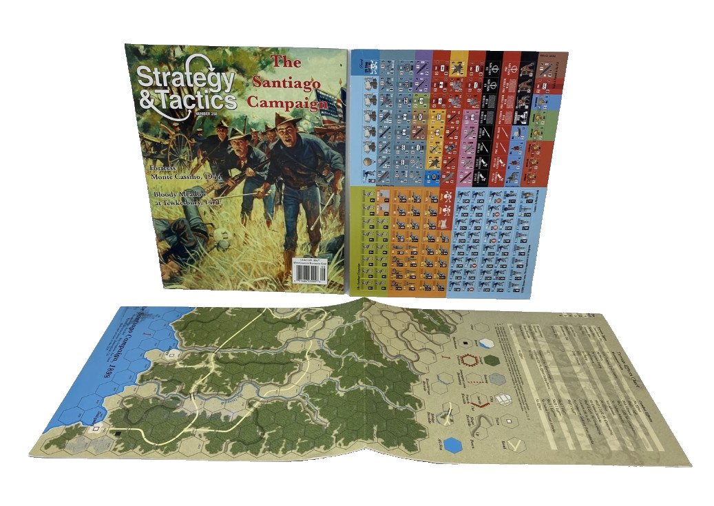 Strategy & Tactics Wargaming Magazine Lot: 254, 256, 257, and 258 UNPUNCHED