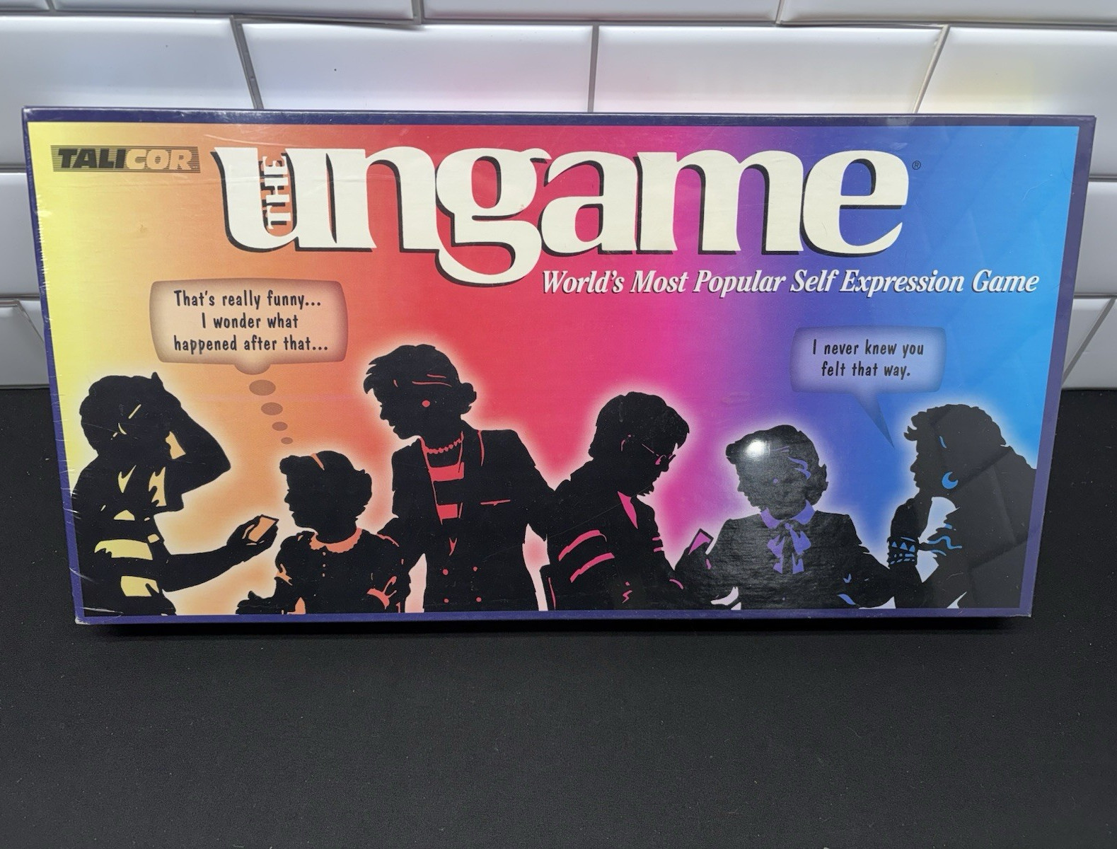 Talicor The Ungame Communication Board Game Educational 2+ Players Ages 5+ 1996