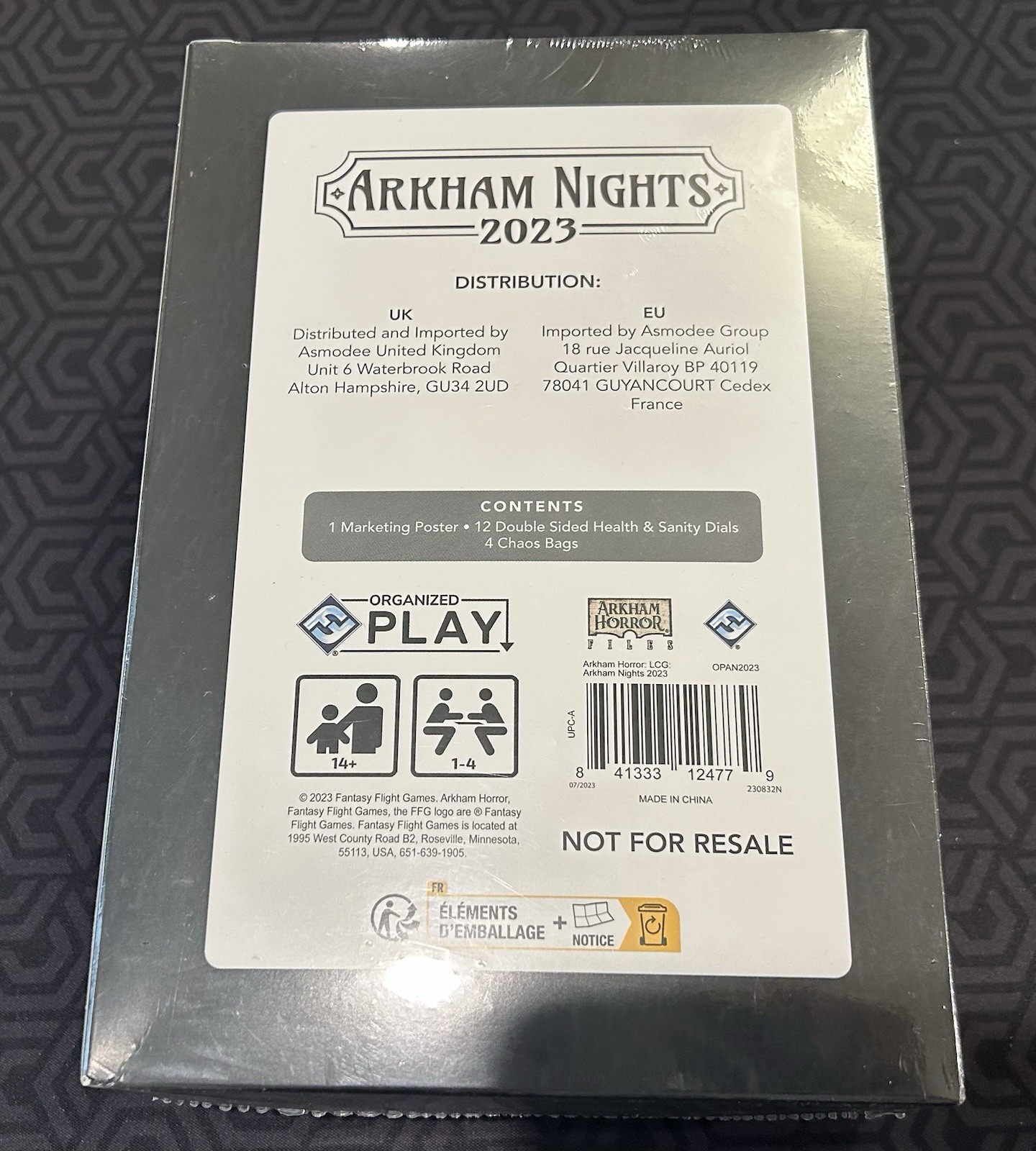 Arkham Horror Card Game Arkham Nights 2023 Event Promo Pack