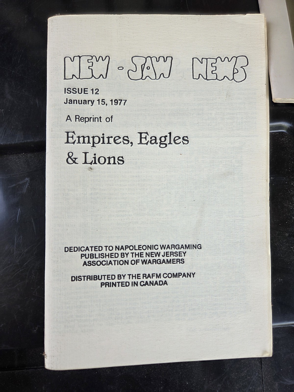 Big Lot 1970s Wargaming Pamphlets & Booklets-Empires, Eagles & Lions- Great Cond