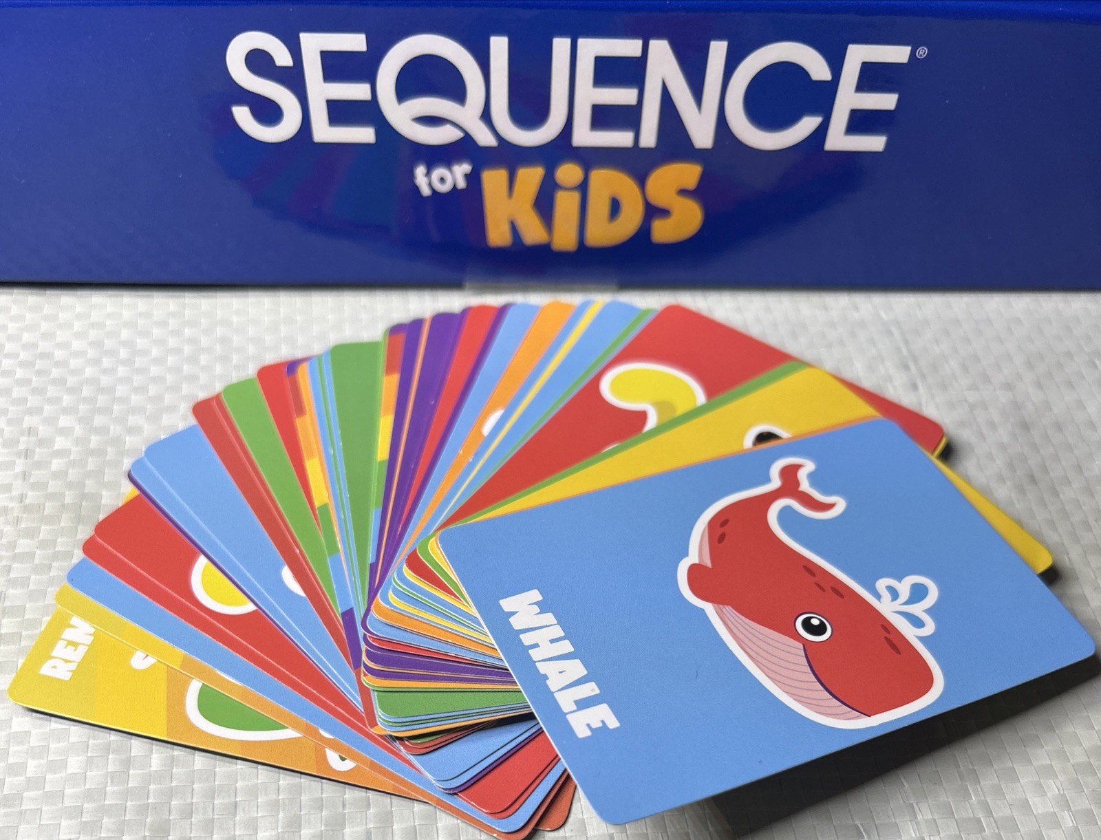 Sequence for Kids Animal Cards Complete 42 Card Deck Replacement