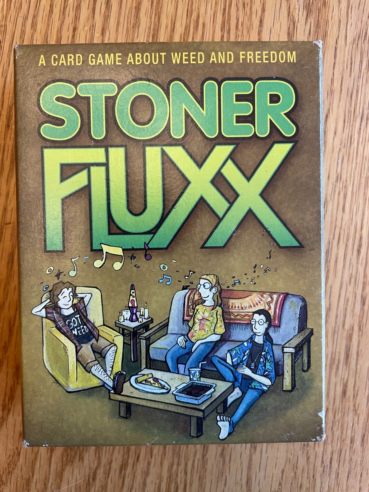 STONER FLUXX Adult Card Game Gather Your Friends It’s Party Time! 100% Complete!