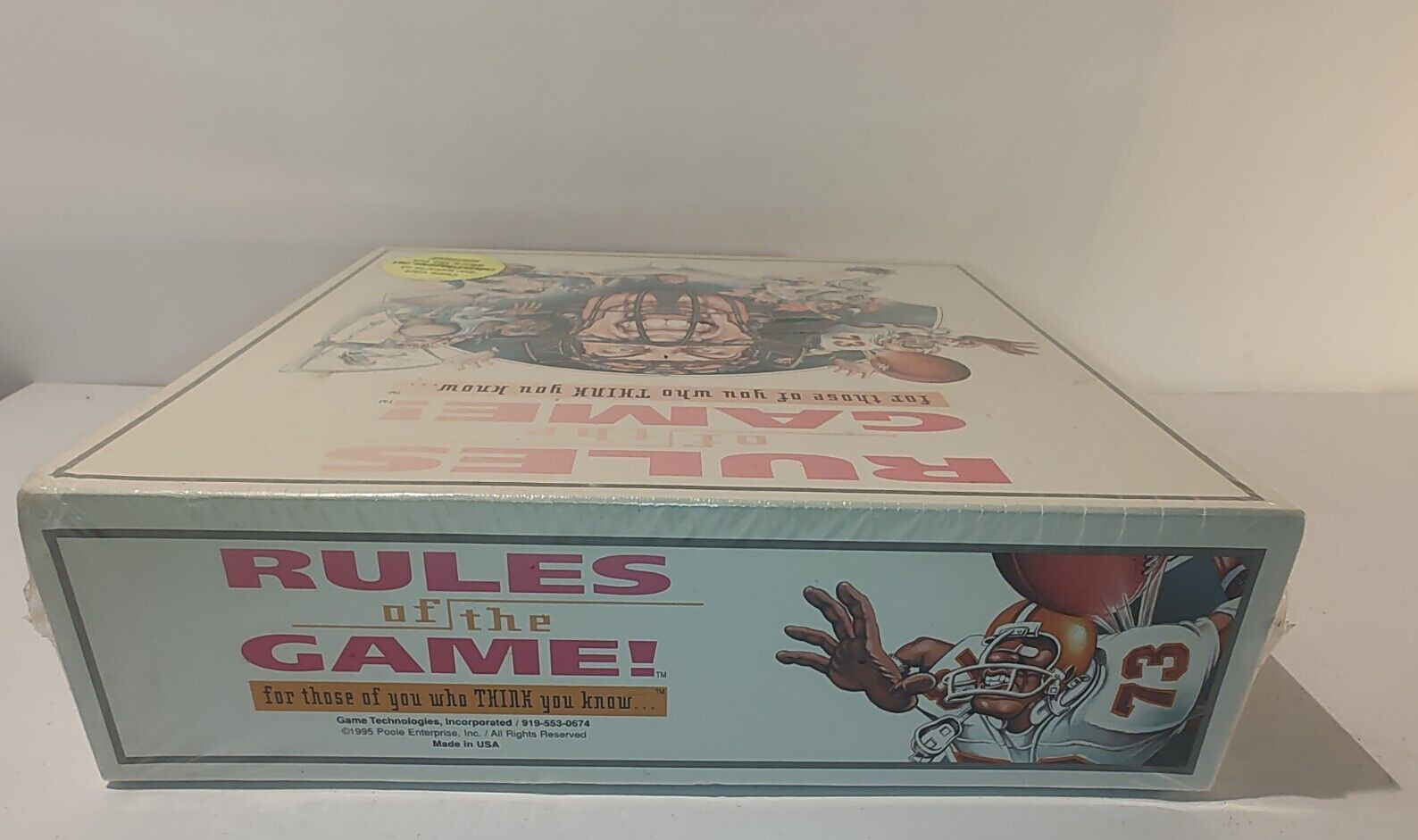 Rules of The Game Board Game For Those Who Think You Know Sports Trivia sealed