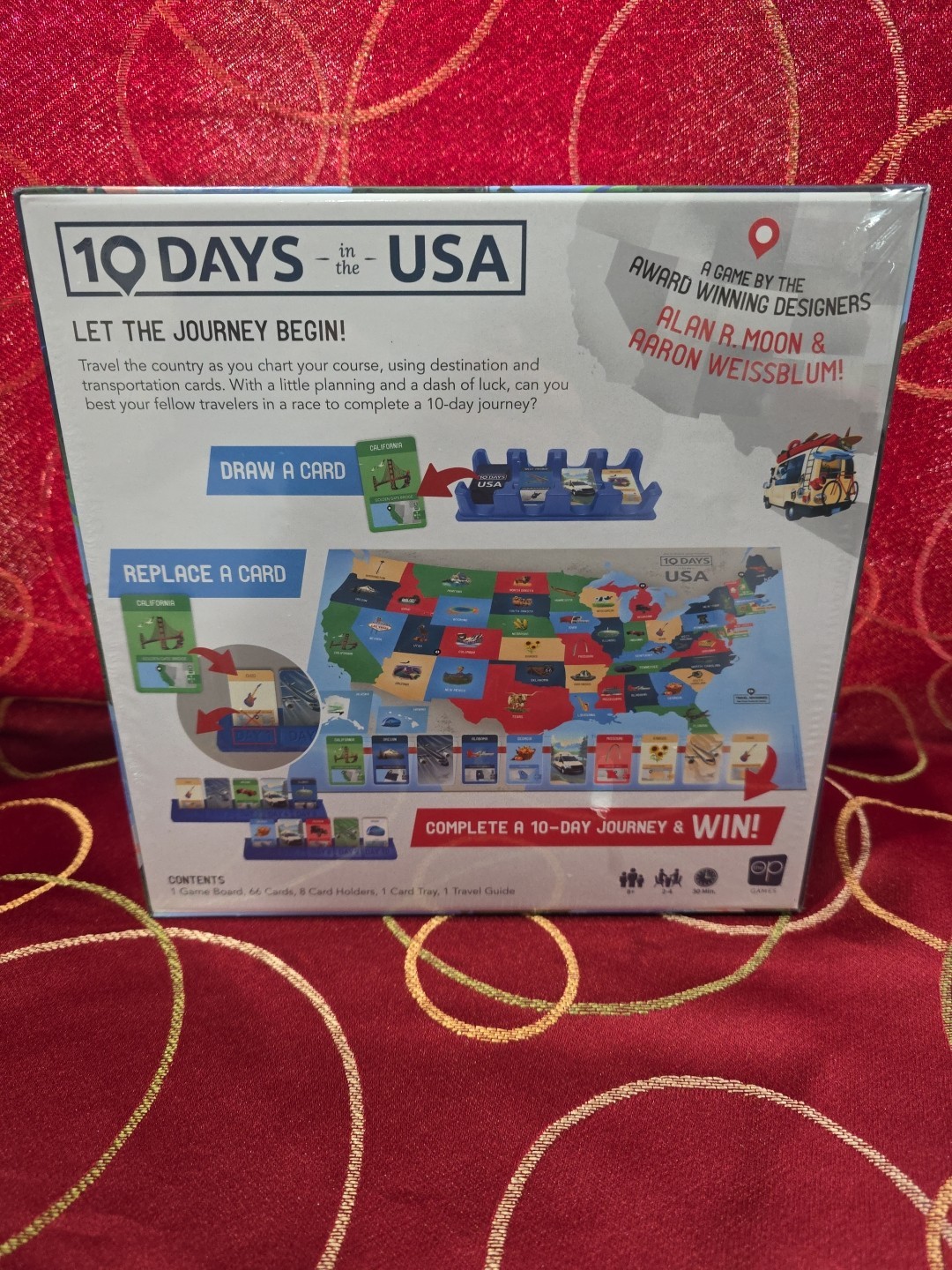 10 Days in The USA | Family Road Trip Board Game – Brand New!