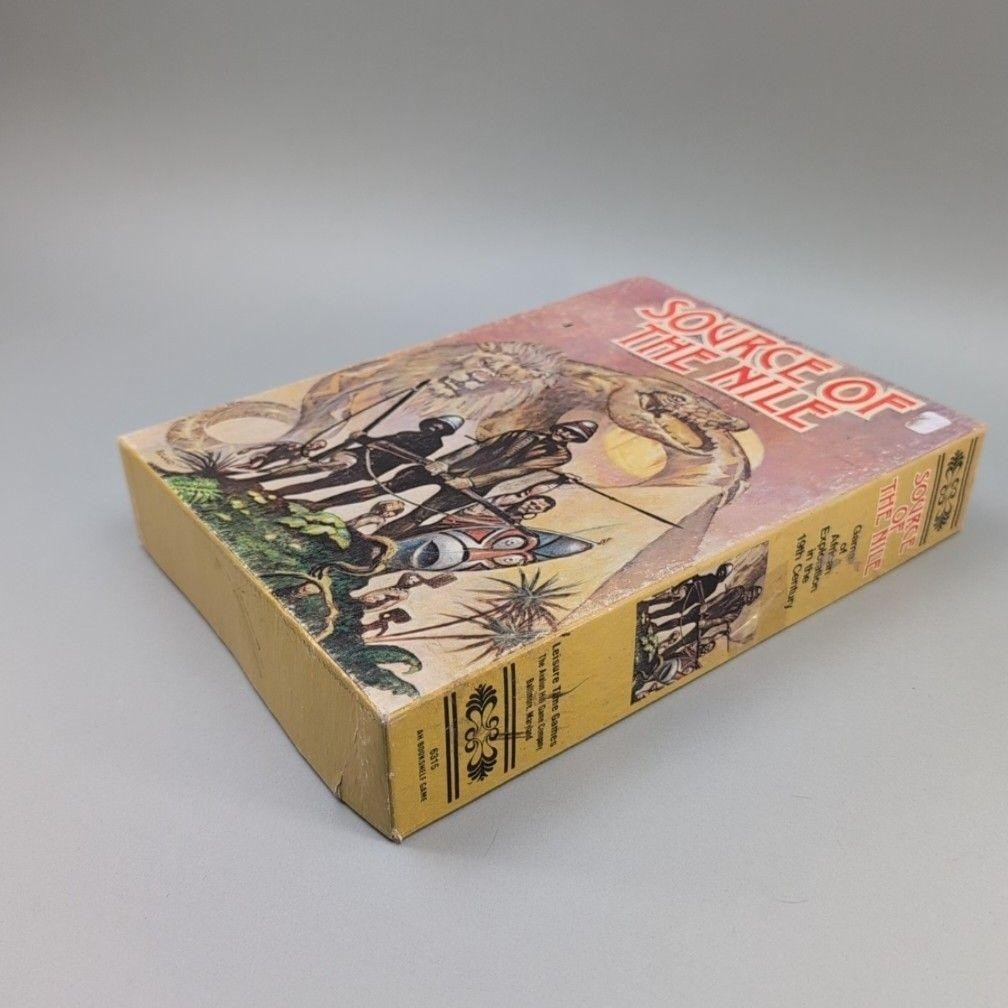 Vintage Avalon Hill Source Of The Nile Strategy Board Game 1979 USA Multicolor