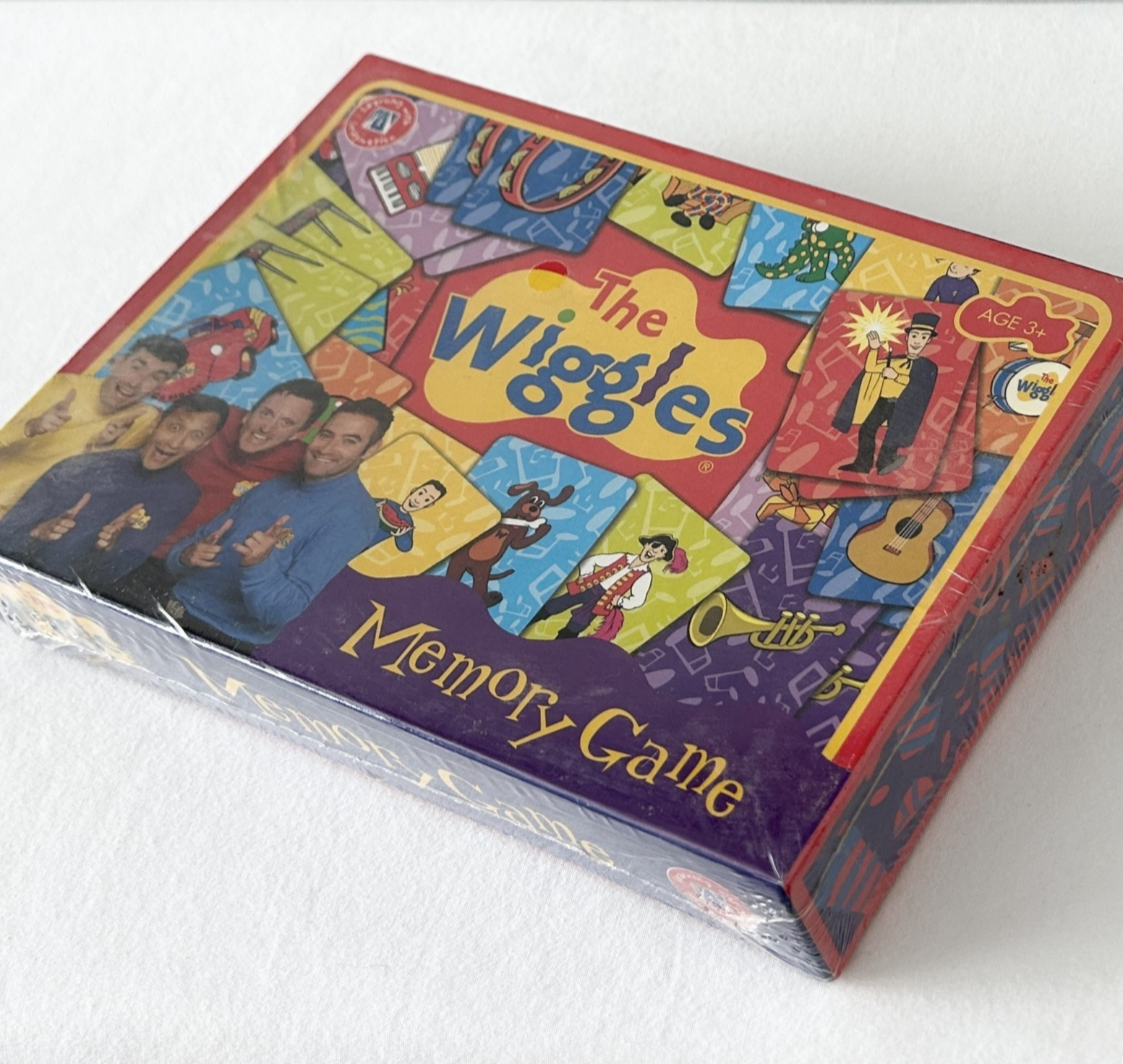 New Sealed! Vintage The WIGGLES Memory Game Card Toy 2003 Original Cast NWT