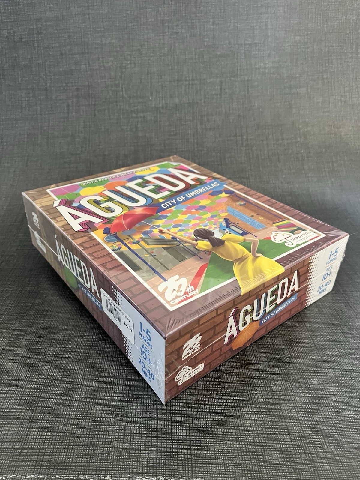 Agueda: City of Umbrellas – A Pattern Building Tile Placement Game For 1-5 Plyrs