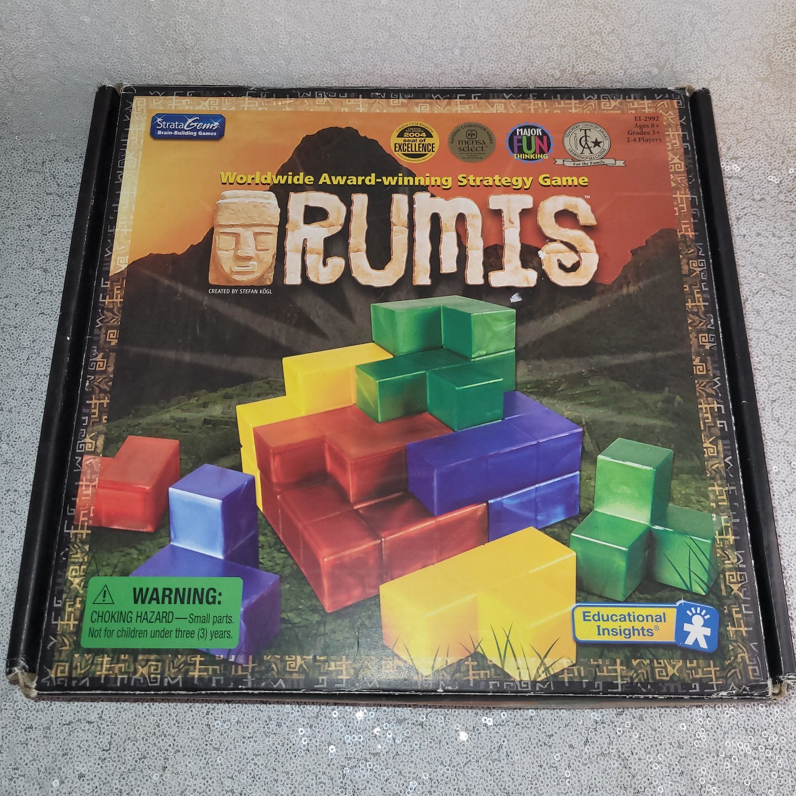 Rumis Board Game 3D Strategy Outbuild Outsmart COMPLETE Educational Insights