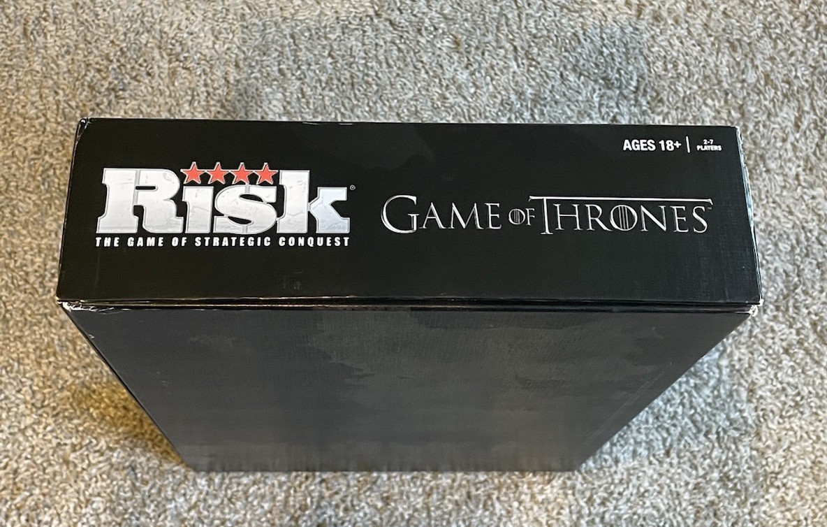 Risk Game of Thrones Edition Board Game Strategic Conquest COMPLETE EUC