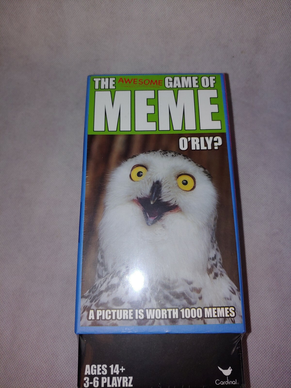NEW The Awesome Game of Meme Card Game by Cardinal FRE SHIPPING