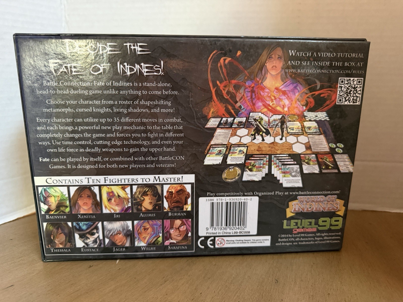 War of Indines Battle Con Dueling Card Game & Faith Of Indines Level 99 Games