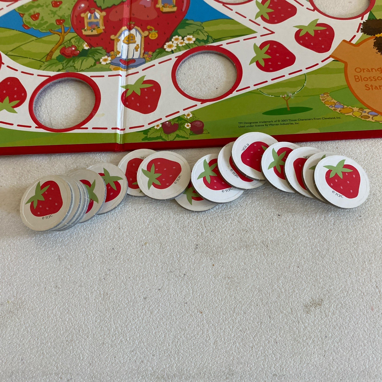 Strawberryland – A Berry Sweet Game Strawberry Shortcake Vintage Complete 2003