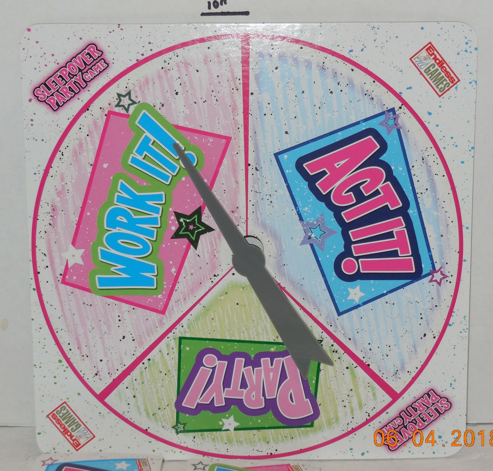 2014 gigglicious The Sleepover Party Game 100% complete Board Game