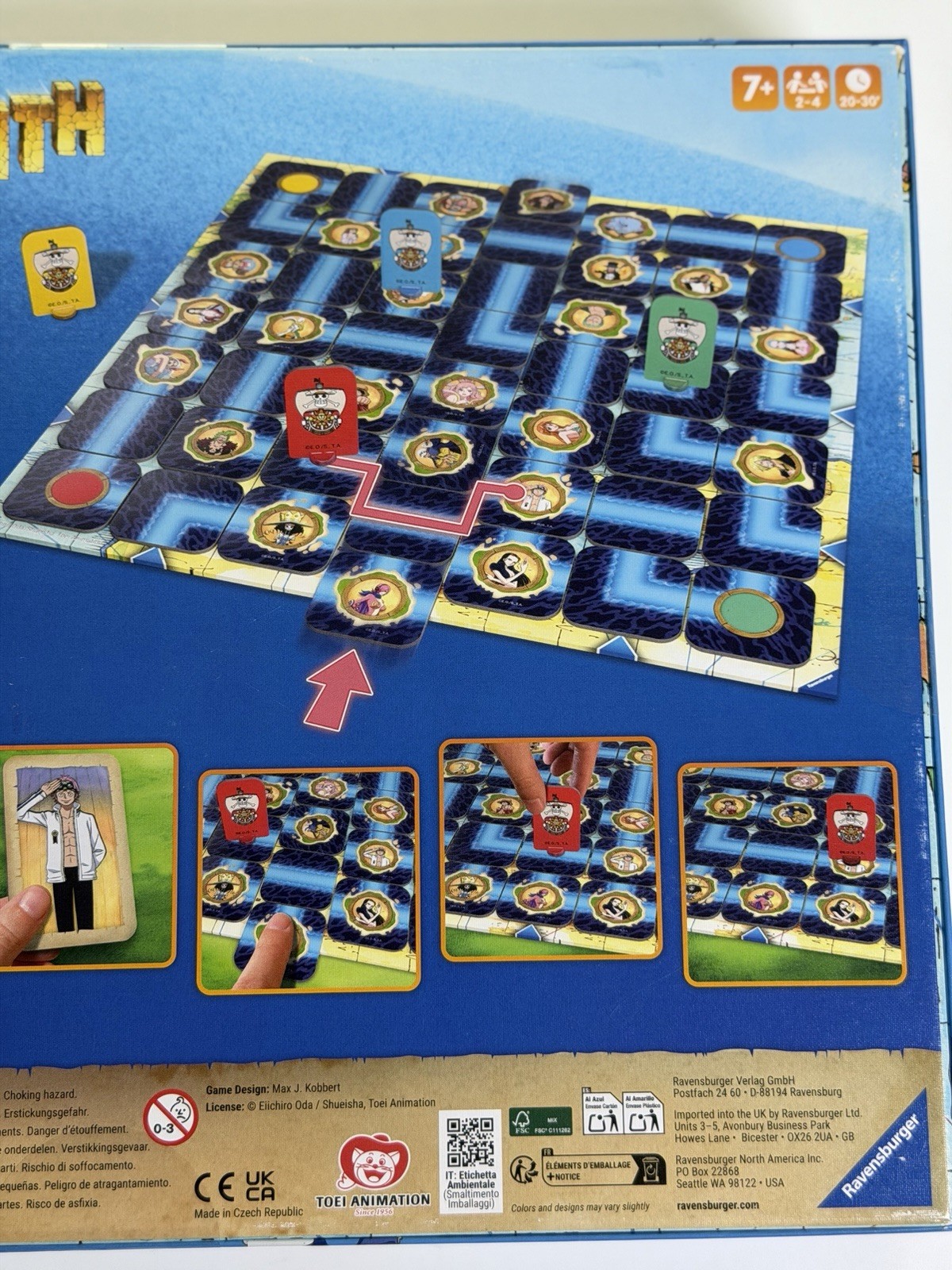 One Piece Clue + One Piece Labyrinth Board Game Bundle Complete Anime Edition