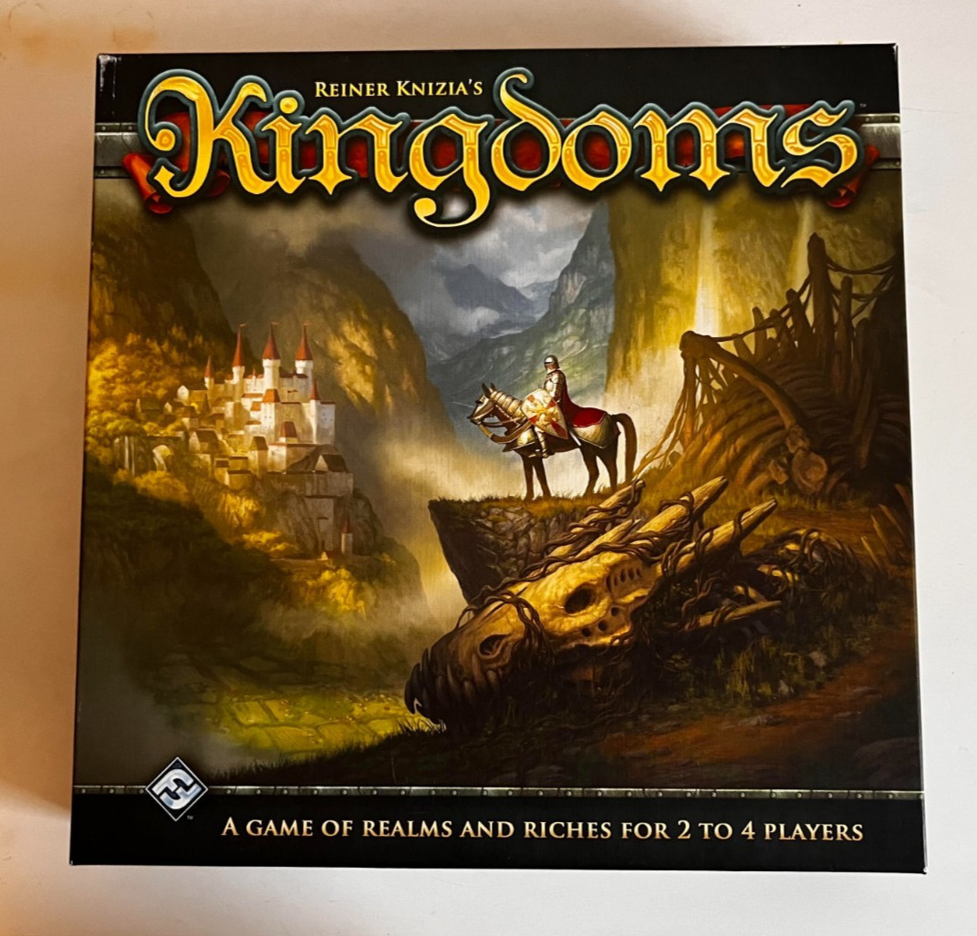 2011 Kingdoms By Fantasy Flight Games & Reiner Knizia Verified Complete FFG