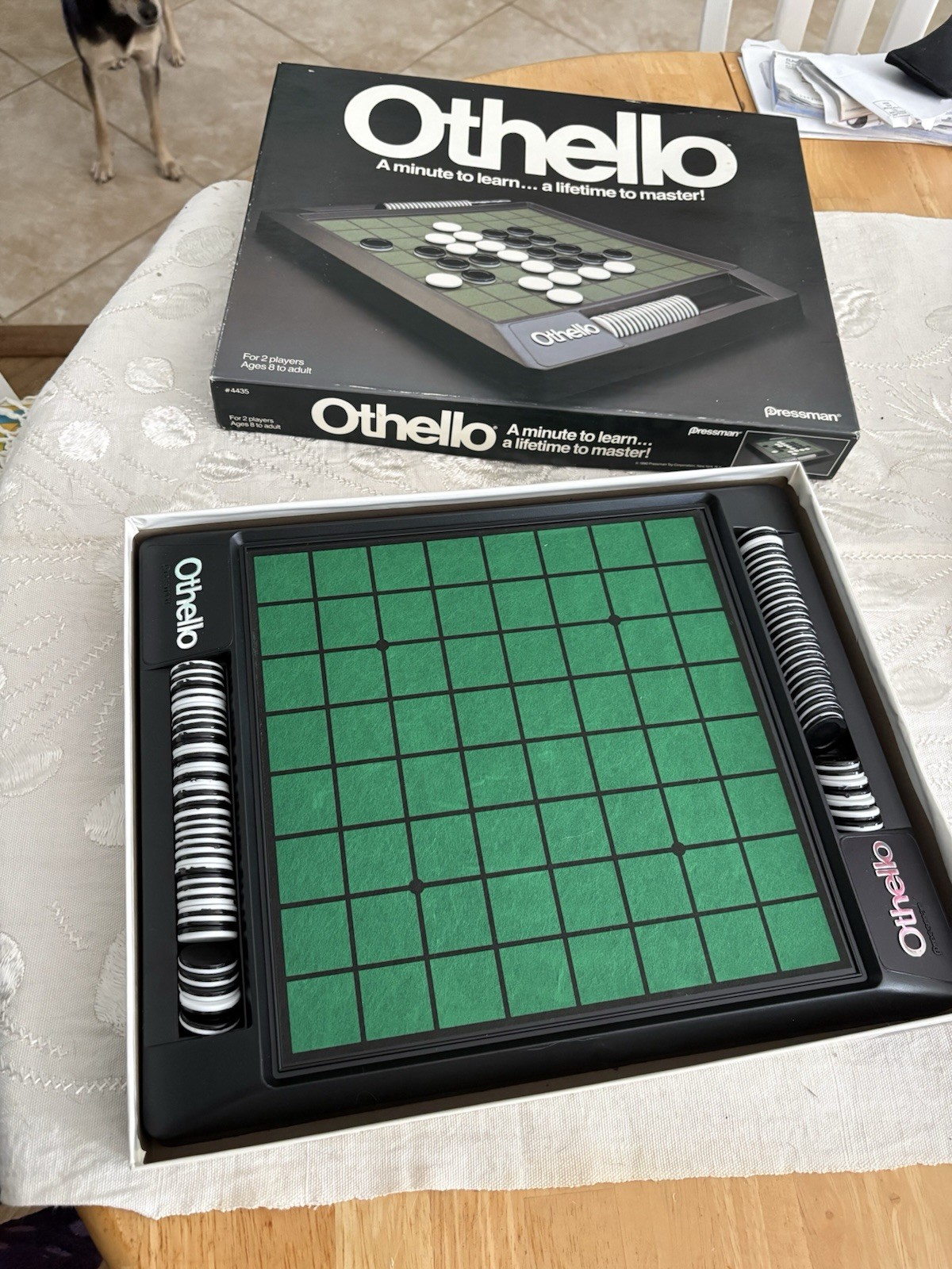 Othello Board Game – A Minute to Learn…a Lifetime to Master! by Pressman Games