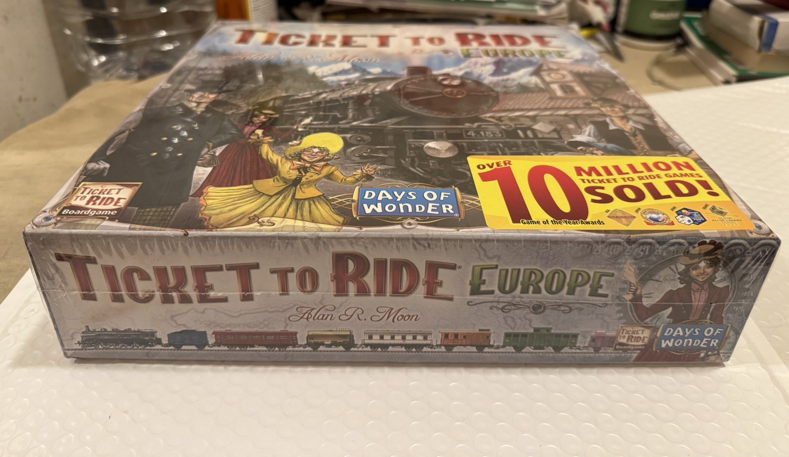 Ticket to Ride Europe Awarded Alan Moon Days Of Wonder Board Game-New & Sealed
