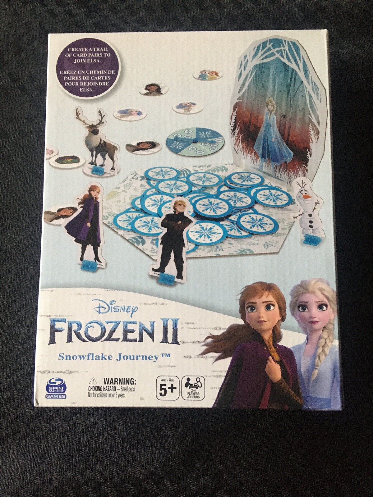 Disney FROZEN 2 Snowflake Journey Board Game – New/Sealed – FREE SHIPPING