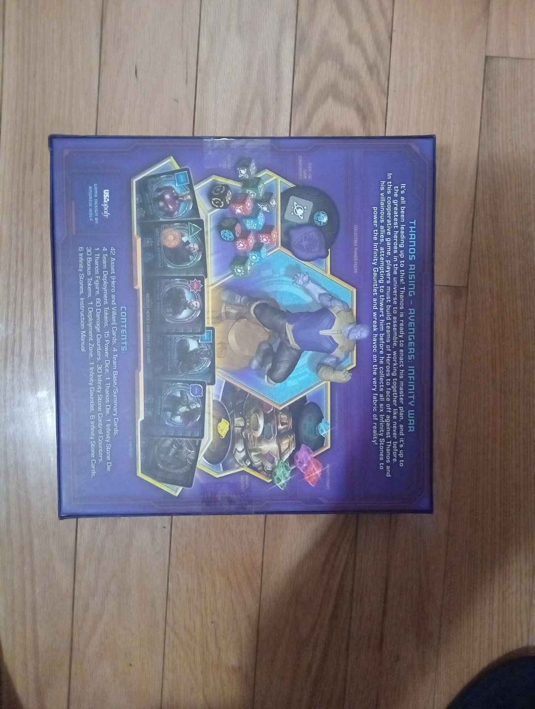 Thanos Rising Board Game -100% Complete -Marvel Avengers Infinity War Factory Se