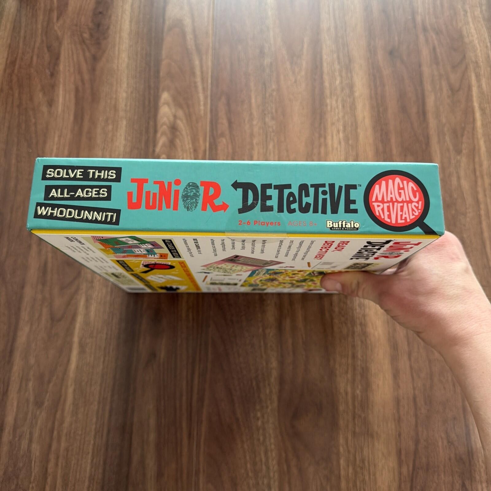 Junior Detective Board Game Brand New – Buffalo Games Solve The Whodunnit!