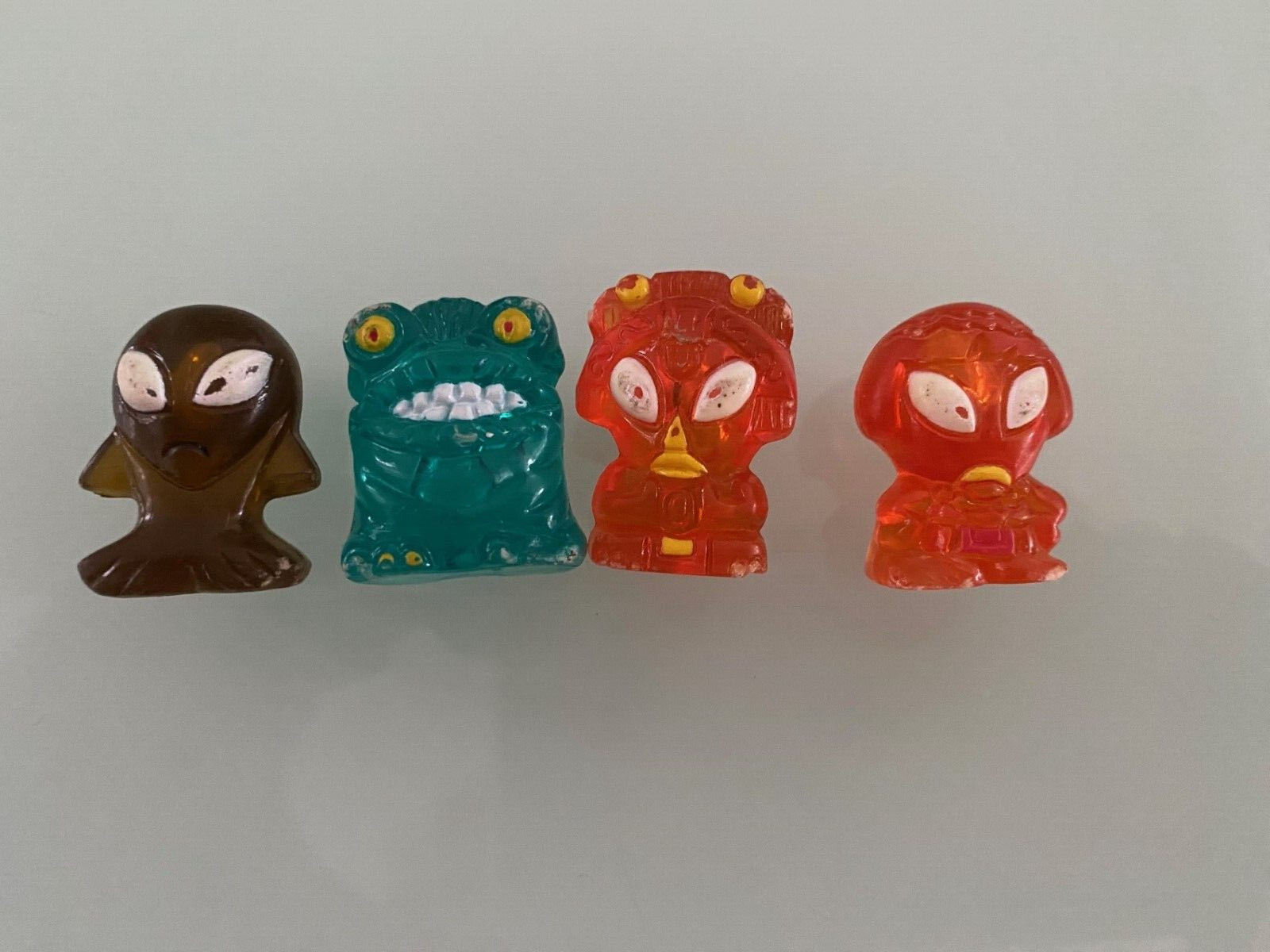 Crazy Bones Hielocos Coca Cola Alien Lot of 7