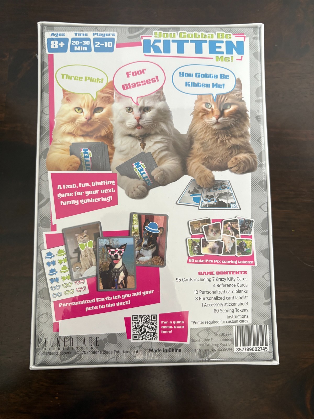 YOU GOTTA BE KITTEN ME PARTY GAME ( NEW SEALED BOX) )