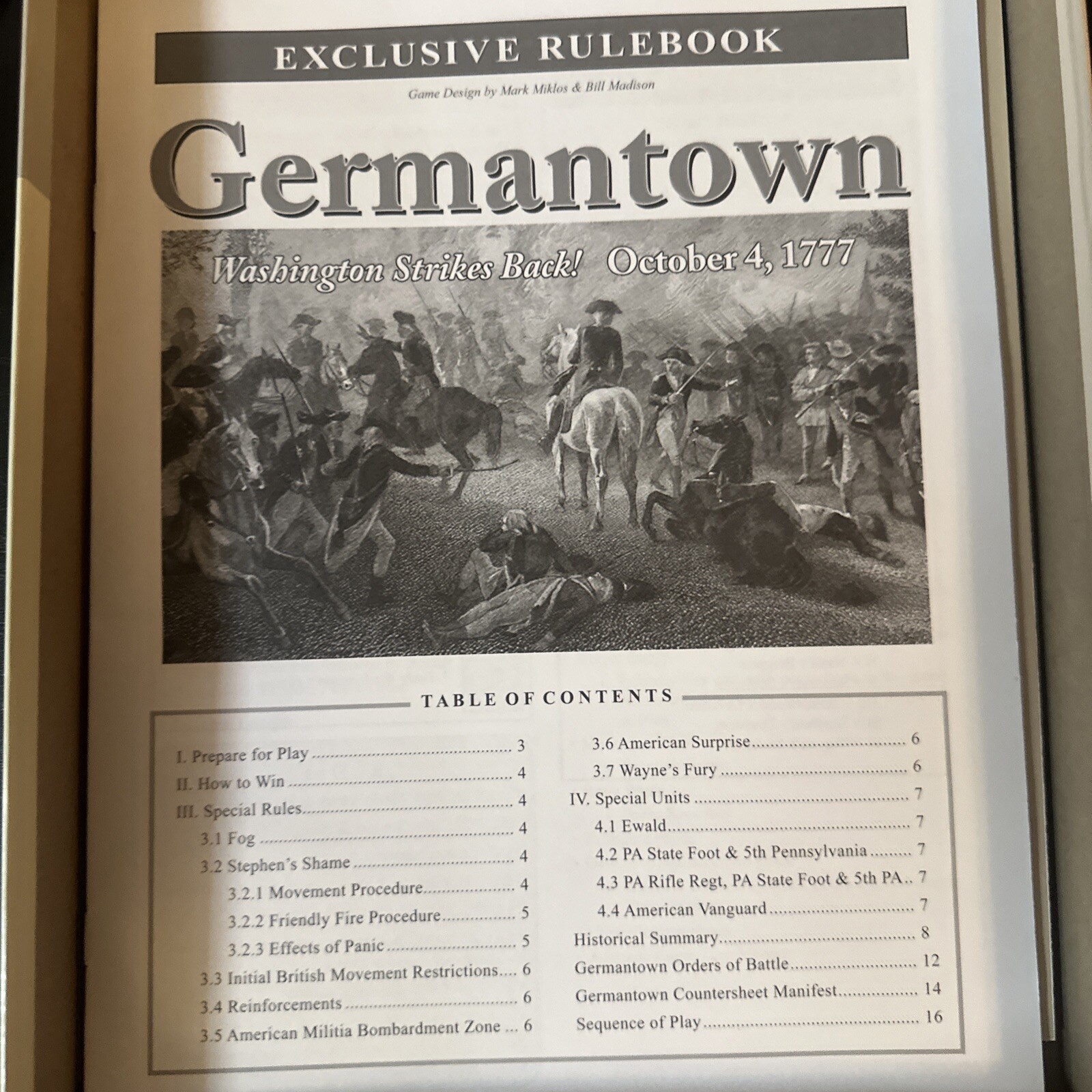 GMT American Revolution Germantown Box Excellent!
