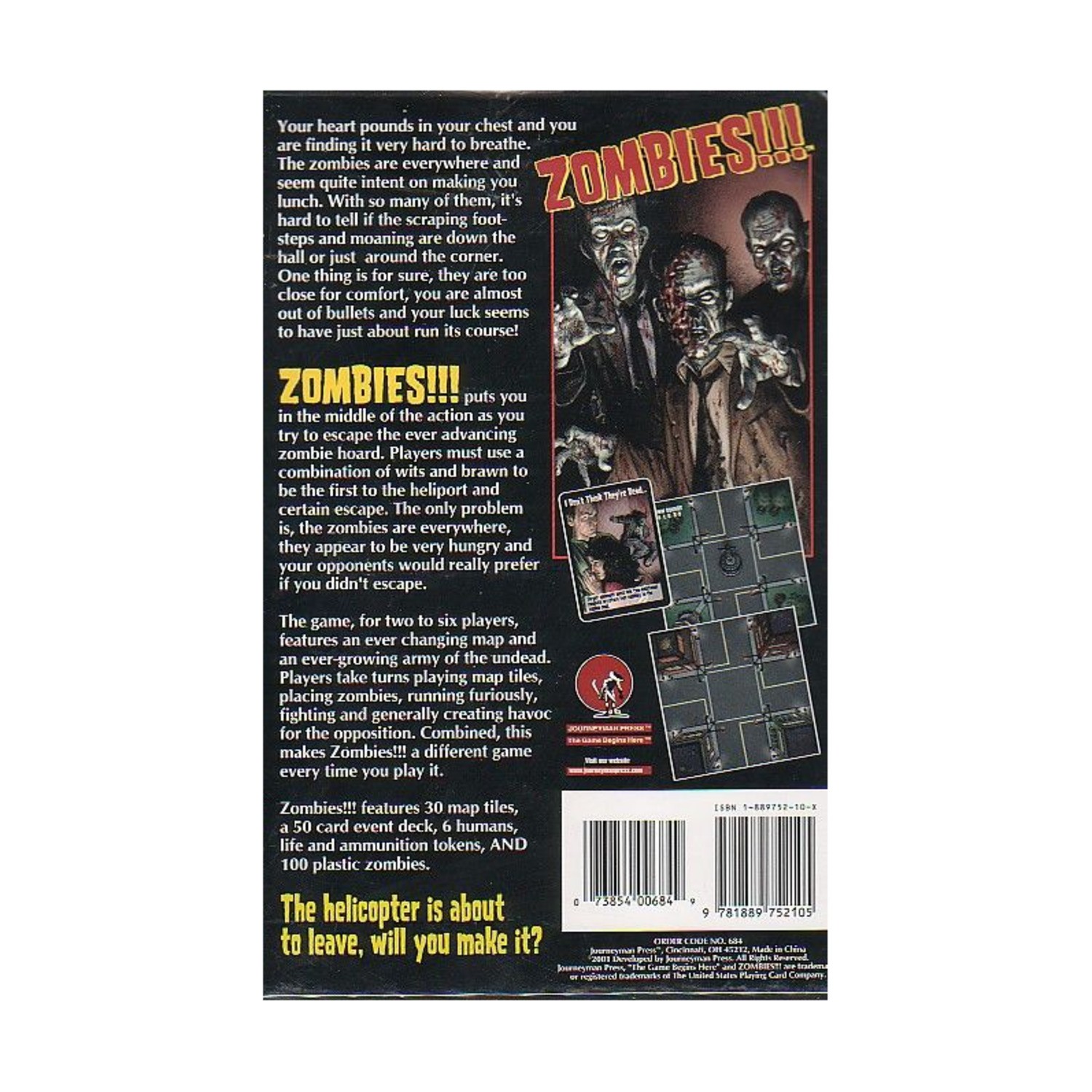 Twilight Creations Boardgame Zombies!!! (1st Ed) Box VG/NM