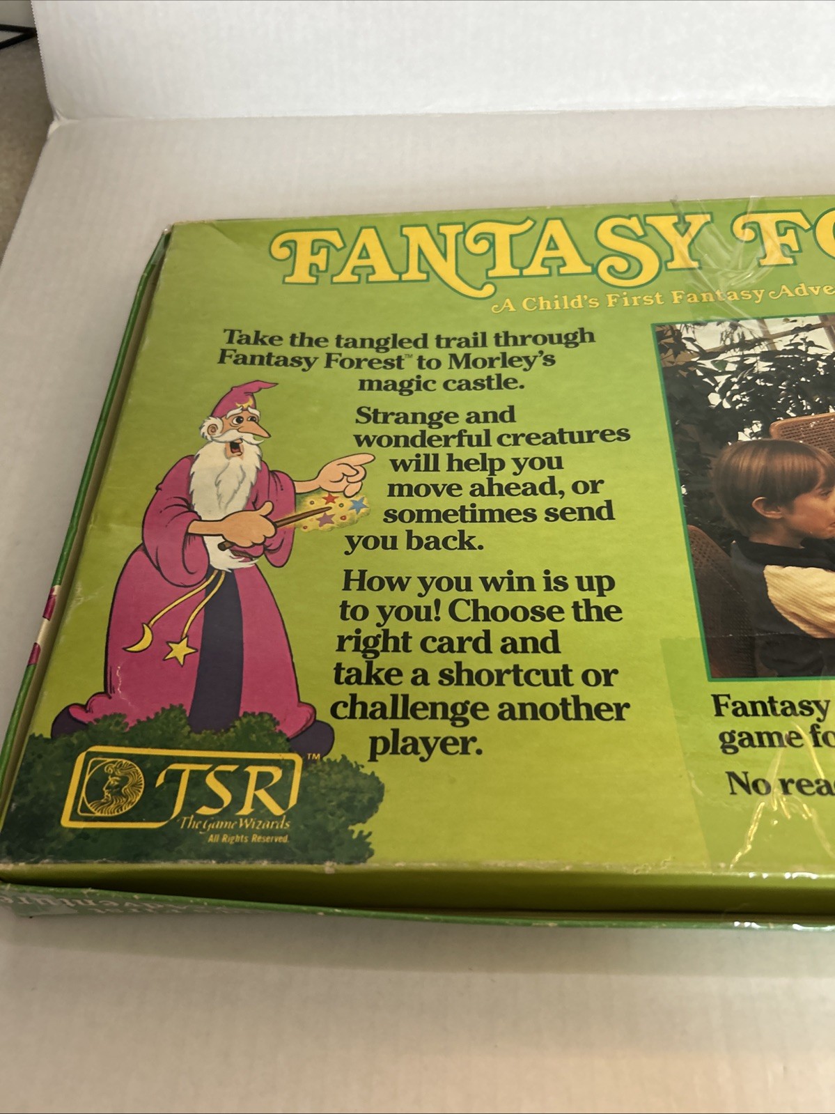 VINTAGE – TSR Fantasy Forest Board Game – 1980 – Dungeons & Dragons Complete CIB
