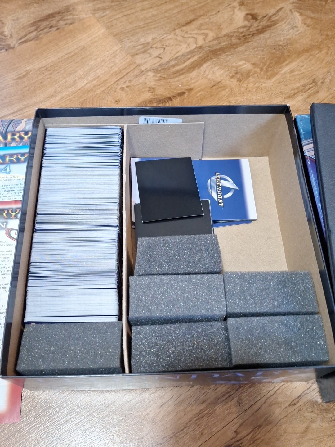 Upper Deck Marvel Legendary Base Game with Paint the Town Red and Fantastic Four