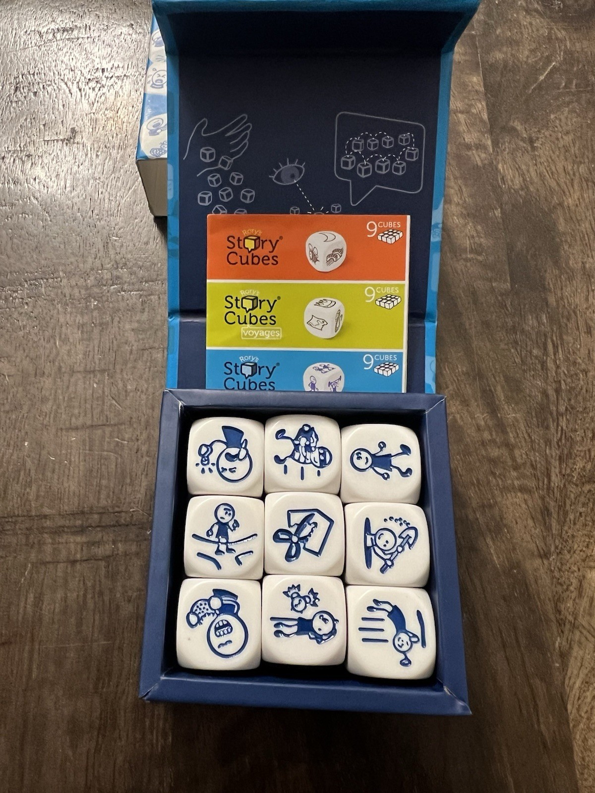 Rory’s Story Cubes Actions Dice Game Asmodee Storytelling Fairy Tale