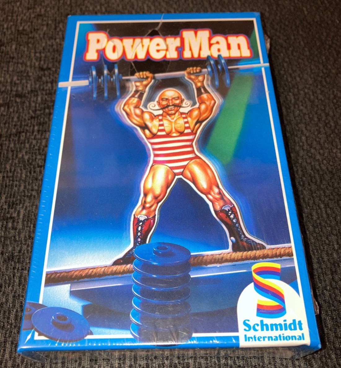Power Man Schmidt Games International Original Packaging New Sealed Cult Rare