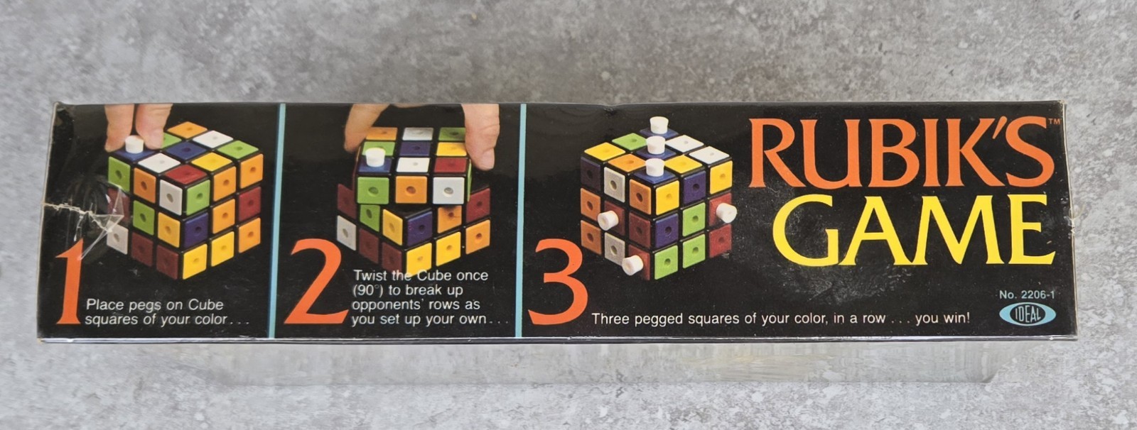 New Sealed Vintage Rubik’s Cube Game 1982 Ideal Toy Corp Strategy FREE US SHIP