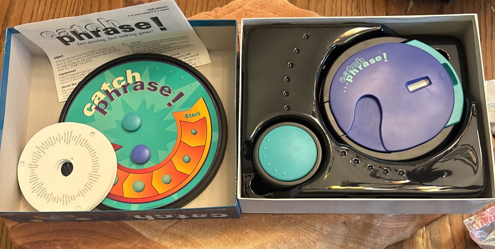 Vintage Catch Phrase Party Game 1994 Original 100% Complete Great Condition